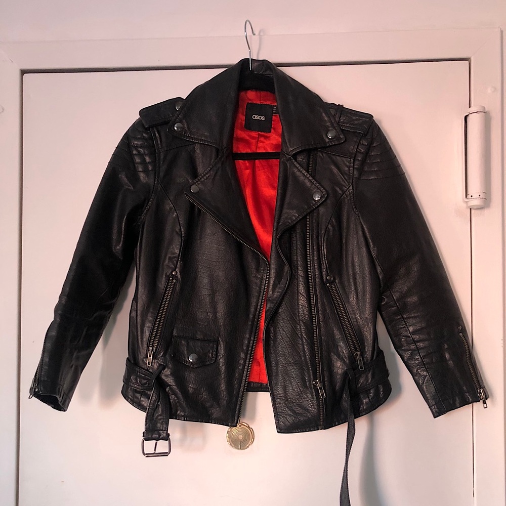 ASOS leather jacket